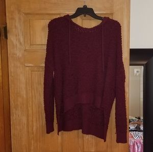 Burgundy Miracle Sweater
